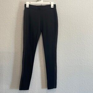 Laundry Shelli Segal Black Pull On Leggings Size Small